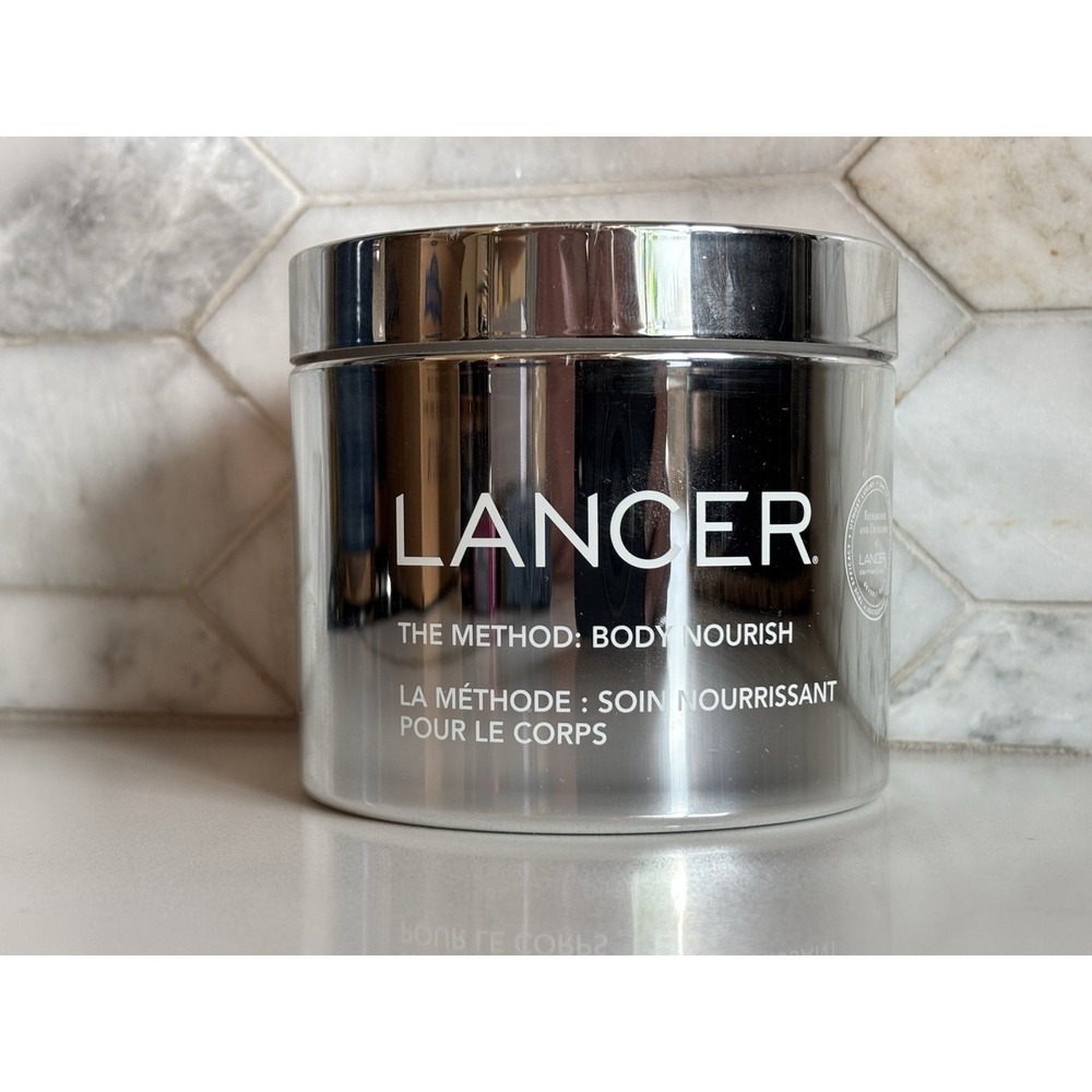 Lancer Skincare The Method: Body Nourish Cream 11 oz/325ml Unsealed Without Box